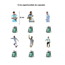 Leo Messi Football Theme Birthday Decor Set Argentina Superstar Footba