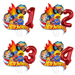 Narozeninová dekorace Hot Wheels