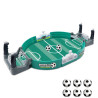 3D stolný futbal prenosný 6 lôpt 42 cm
