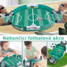 3D stolný futbal prenosný 6 lôpt 42 cm