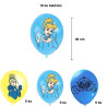 MINISO Cinderella Theme Birthday Party Disposable Tableware Cup Plate