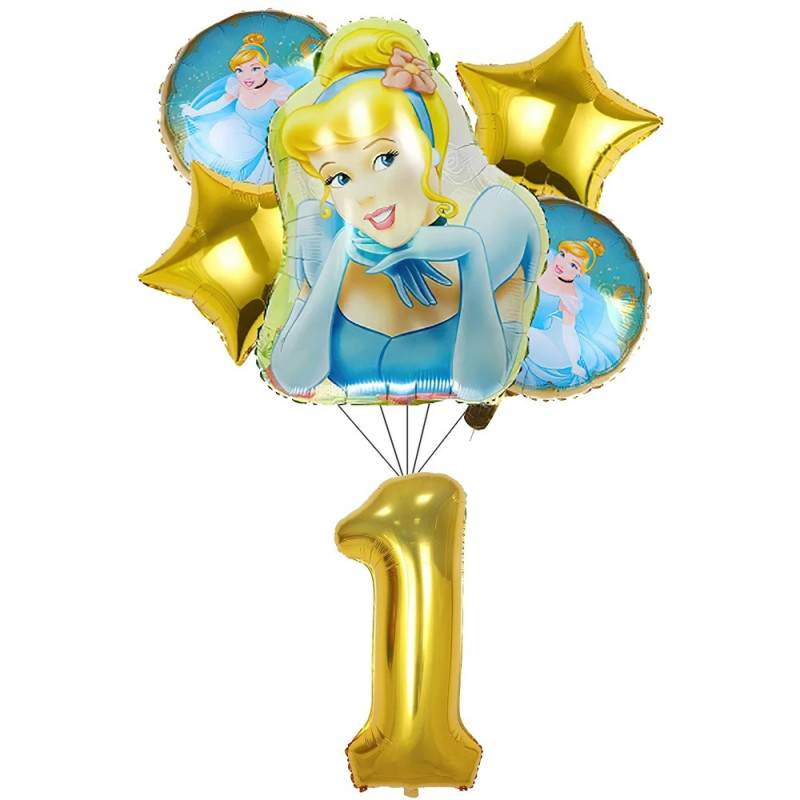 Narozeninová dekorace Popelka