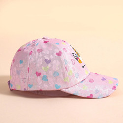 Dívčí kšiltovka Jednorožec | Unicorn růžová 50-54 cm