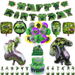 Set narozeninová dekorace Hulk | MARVEL