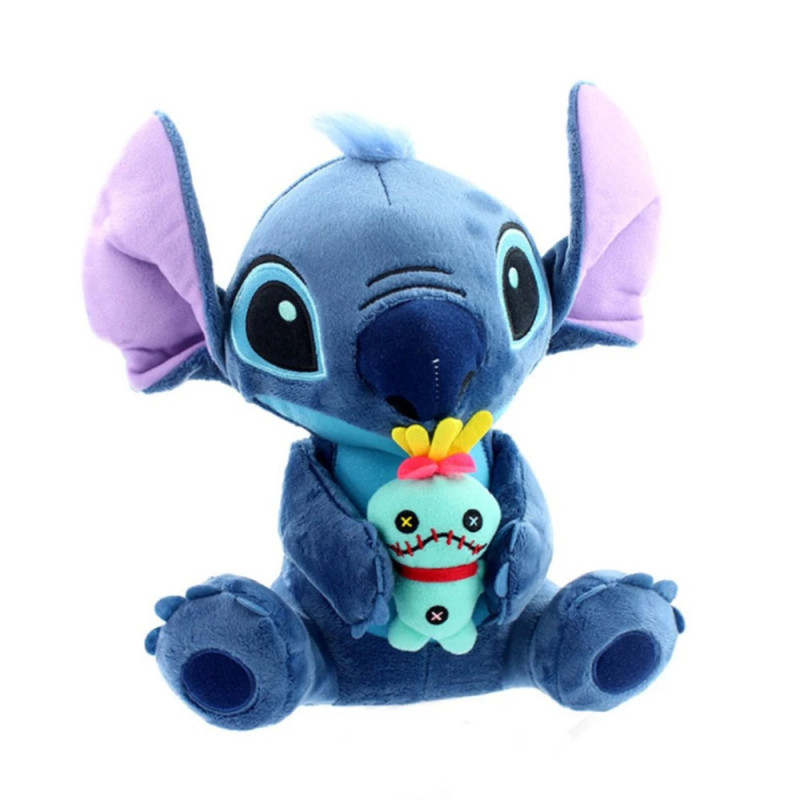 Plyšák modrý Stitch a Scrump 25 cm