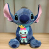 Plyšák modrý Stitch a Scrump 25 cm
