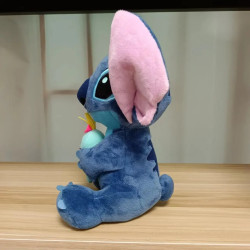 Plyšák modrý Stitch a Scrump 25 cm